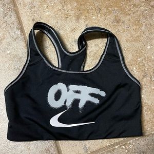 NWOT nike x offwhite collab sports bra
